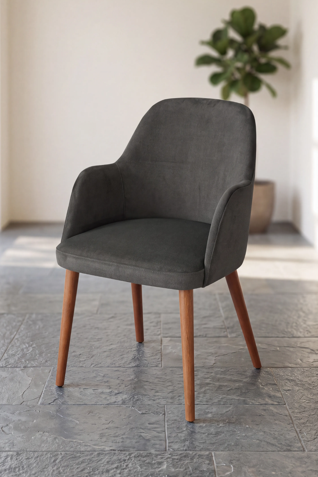 Grand Döşemeli Ahşap Sandalye | A2 Decor