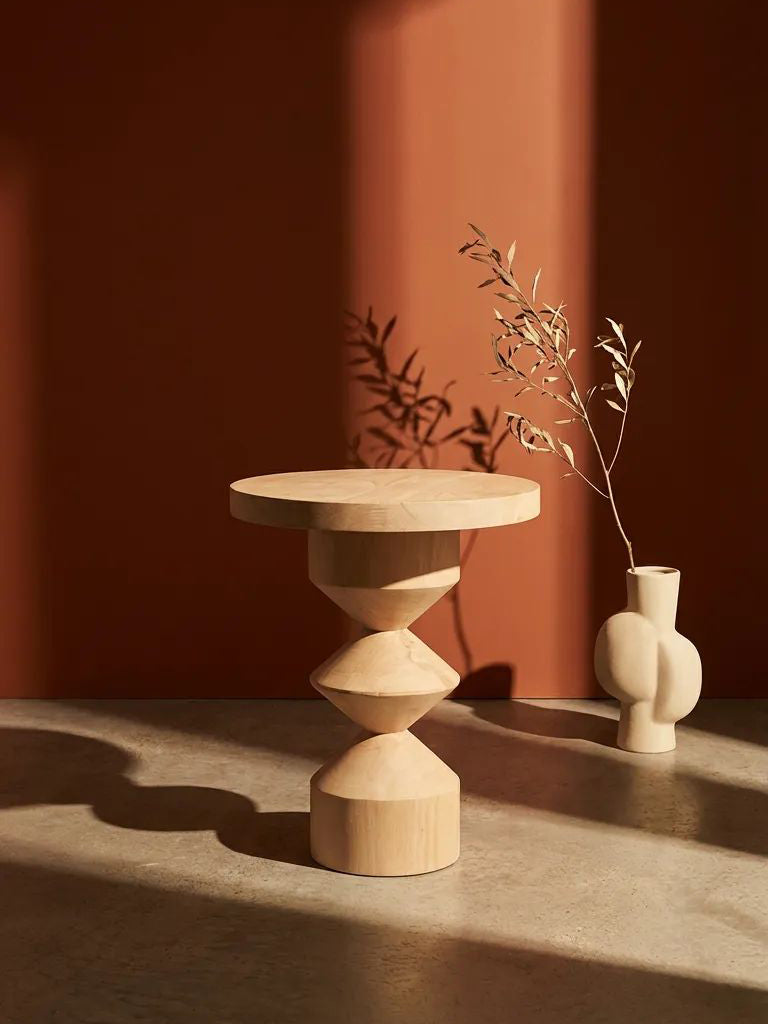 Roden Ahşap Yan Sehpa | A2 Decor