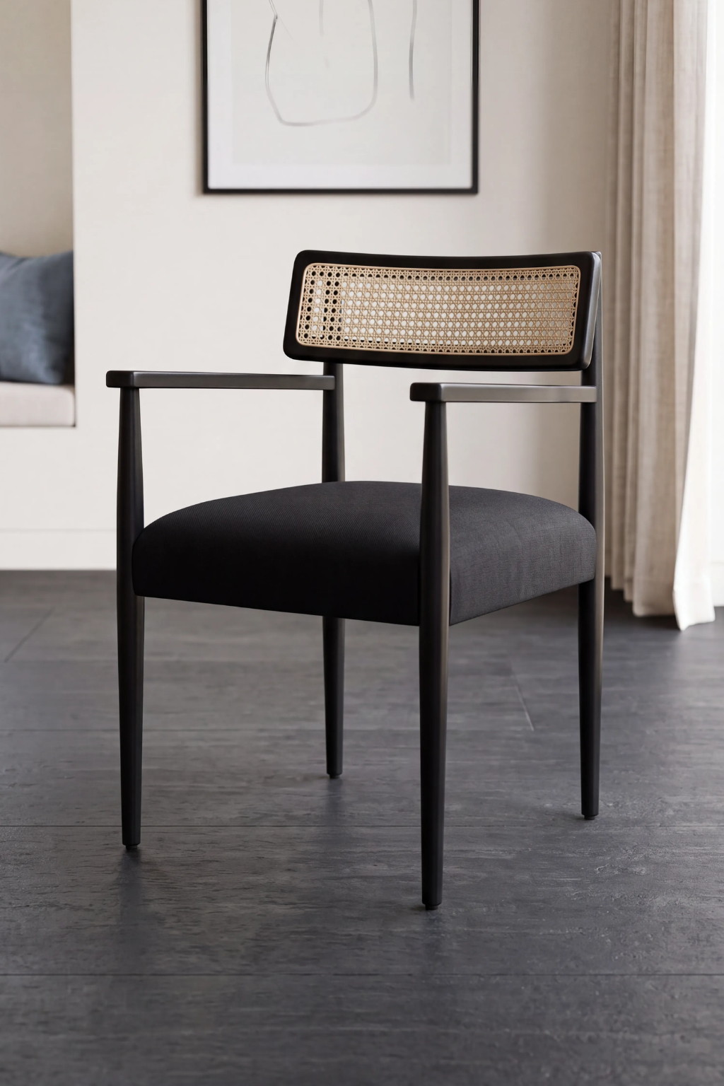 Kalen Hazeranlı Ahşap Sandalye | A2 Decor