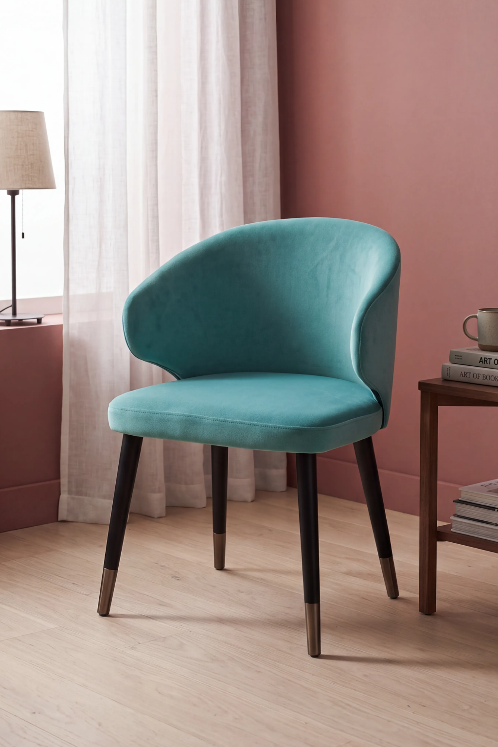 Meril Döşemeli Ahşap Sandalye | A2 Decor