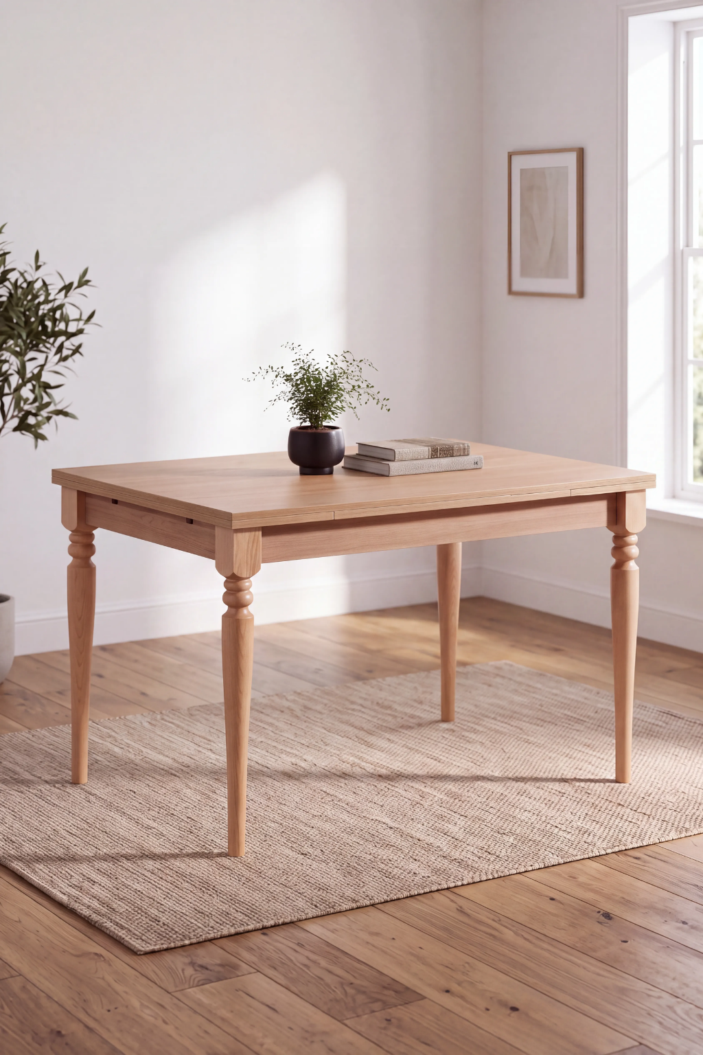 Natura Açılır Ahşap Yemek Masası | A2 Decor
