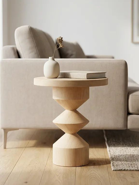 Roden Ahşap Yan Sehpa | A2 Decor