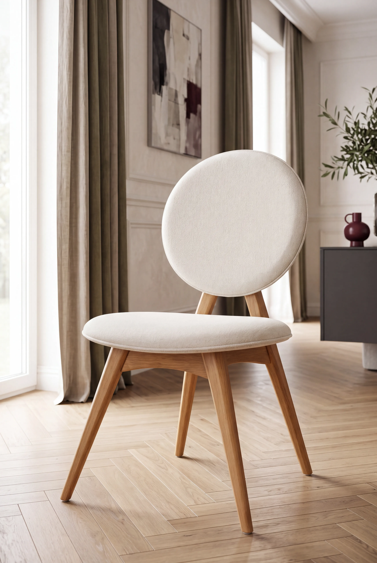 Arno Ahşap Yemek Sandalyesi | A2 Decor