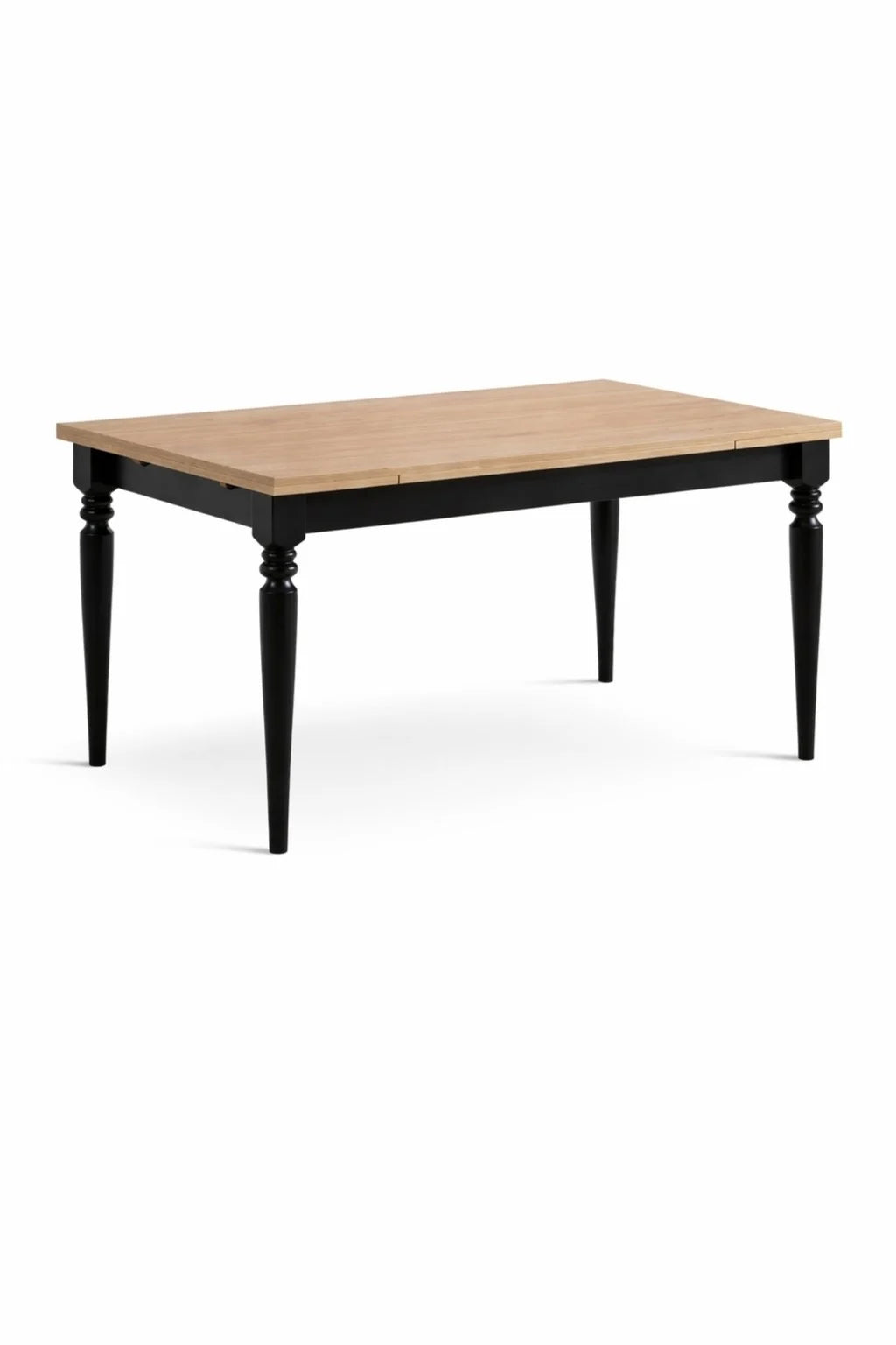 Giza 4 Kişilik Dikdörtgen Açılır Ahşap Yemek Masası Takımı 120 × 80 cm | A2 Decor