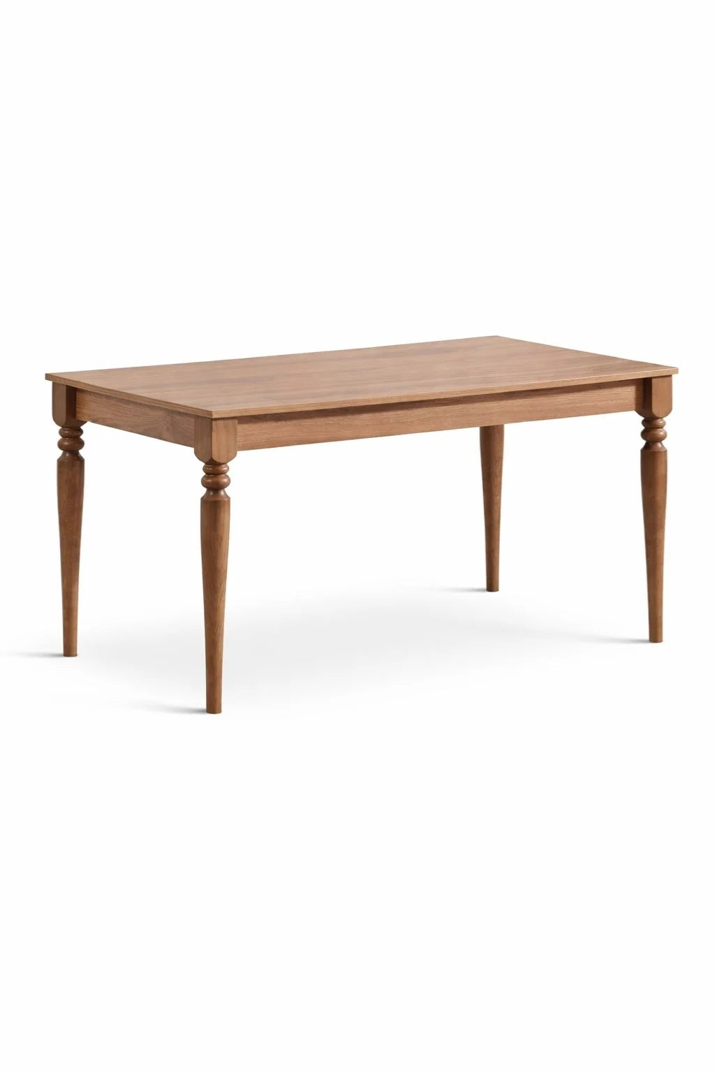 Luka 4 Kişilik Dikdörtgen Sabit Ahşap Yemek Masası Takımı 140 × 80 cm | A2 Decor