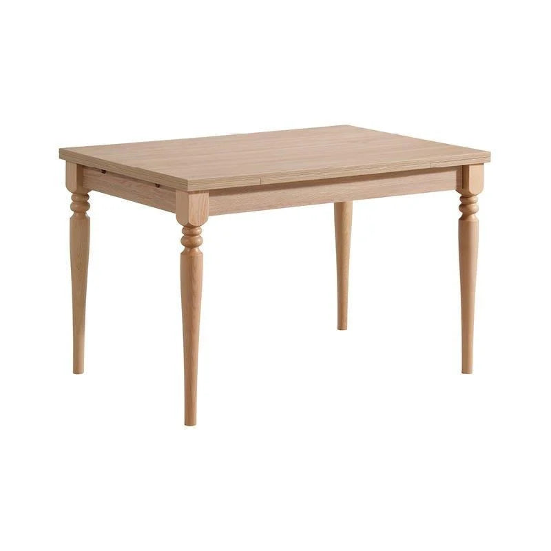 Voyena 4 Kişilik Hazeranlı Açılır Ahşap Yemek Masası Takımı 120 × 80 cm | A2 Decor